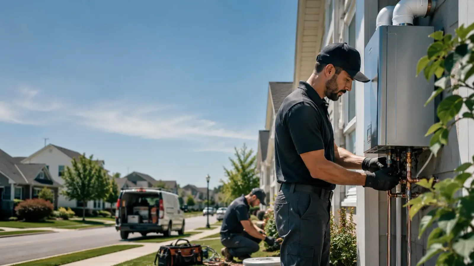 Tankless Water Heater Installation in Distant, PA